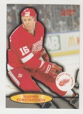 96-97 Fleer Vladimir Konstantinov.