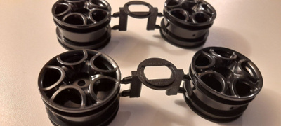 Tamiya 19335834. M-chassic vanteet. Käyttämättömät