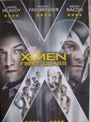 X-MEN FIRST CLASS DVD
