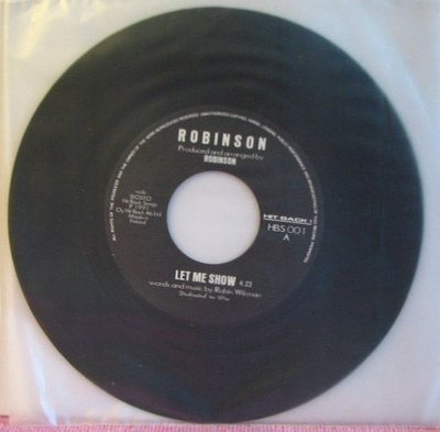 Single: Robinson - Let Me Show / Take My Hand