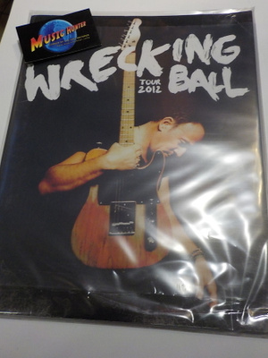 BRUCE SPRINGSTEEN WRECKING BALL TOUR 2012 KIERTUEKIRJA