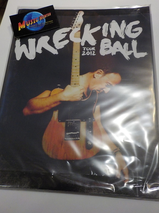 BRUCE SPRINGSTEEN WRECKING BALL TOUR 2012 KIERTUEKIRJA