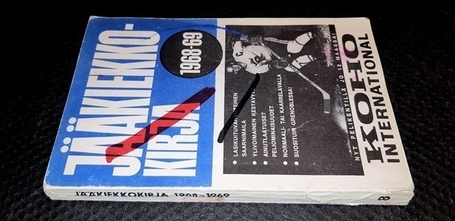 Jääkiekkokirja 1968-69 (Aarne Honkavaara toim.)