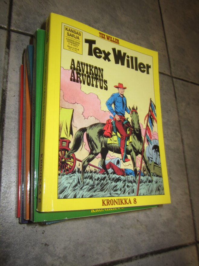 TEX WILLER KRONIKKA 8- OIKEASTAAN UUDENVEROINEN