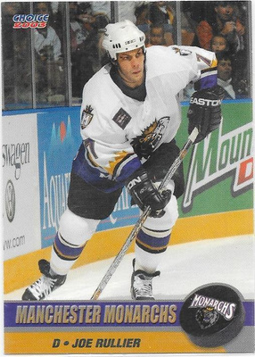 2002-03 Manchester Monarchs #13 Joe Rullier ex Jokerit HPK