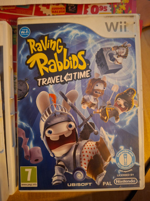 WII Rabbids Travel in Time CIB