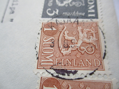 1956 Kajaani sekapostitekuori