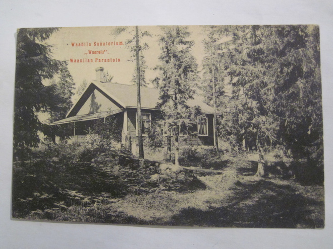 VANHA Postikortti Lohja Vaanila 1908
