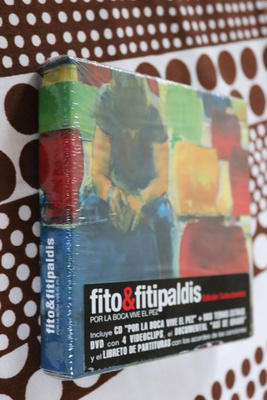 CD+DVD Fito & Fitipaldis : Por La Boca Vive El Pez ( uusi )
