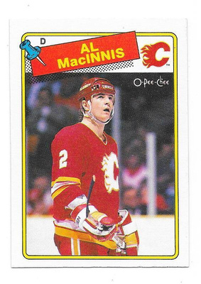 1988-89 OPC #231 Al MacInnis Calgary Flames