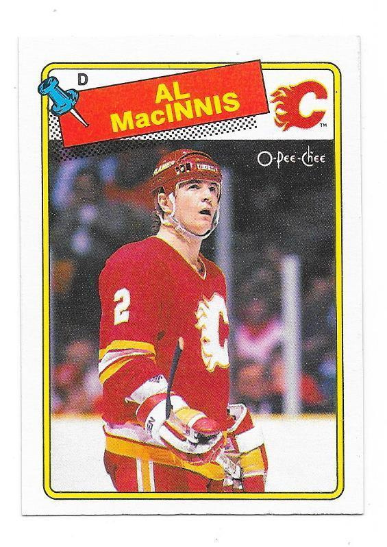 1988-89 OPC #231 Al MacInnis Calgary Flames