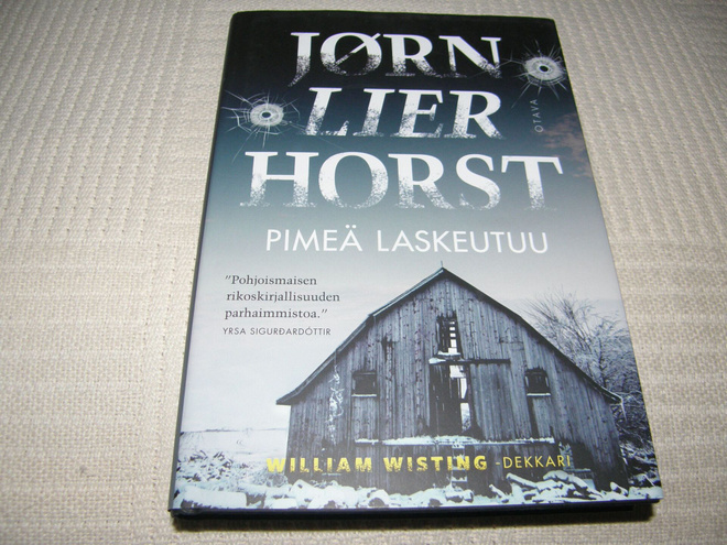 Jörn Lier Horst  Pimeä laskeutuu -sid