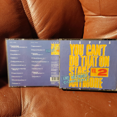 FRANK ZAPPA -you can't do that on stage anymore vol.2 2cd.