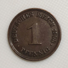 Saksa 1 Pfennig 1908D - pikkukuva 1