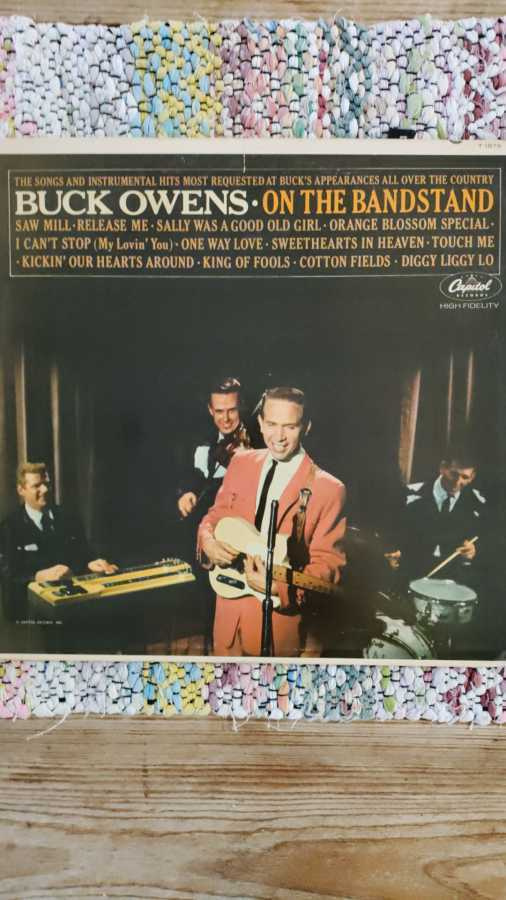 BUCK OWENS - ON THE BANDSTAND LP US -63