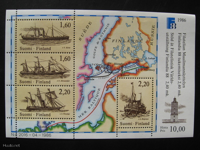 Pienoisarkki FINLANDIA 88 29.8.1986 - LaPe BL2 **