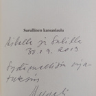 Anneli Salonen : Surullinen kansanlaulu (signeerattu, tek... - pikkukuva 3