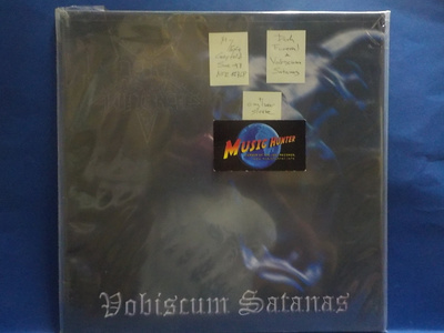 DARK FUNERAL - VOBISCUM SATANAS - M-/EX+ SWE -98 LP