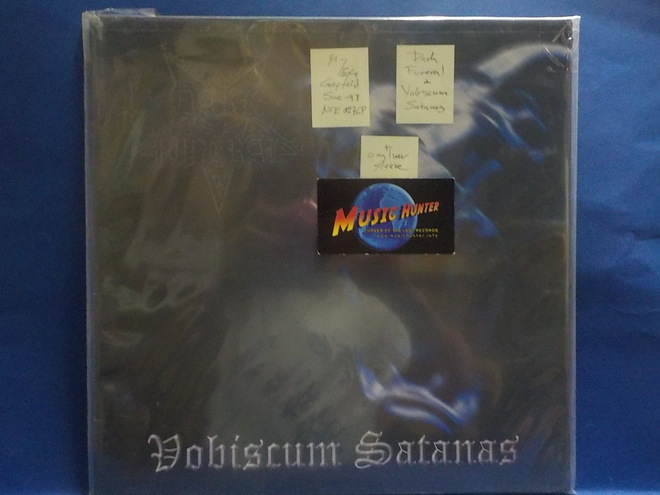 DARK FUNERAL - VOBISCUM SATANAS - M-/EX+ SWE -98 LP