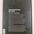 Mariola Gomez Lopez ym. : Las Matematicas del azar - calc... - pikkukuva 2