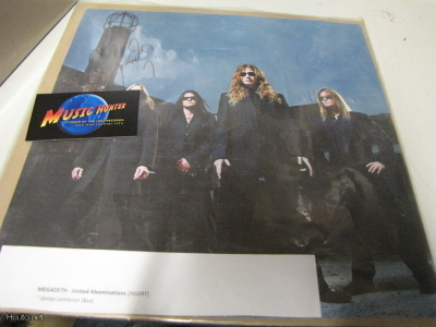 MEGADETH UNITED ABOMINATIONS JAMES LOMENZON INIMMARILLA !