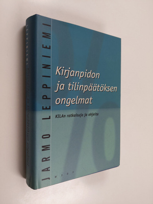 Jarmo Leppiniemi : Kirjanpidon ja tilinpäätöksen ongelmat...