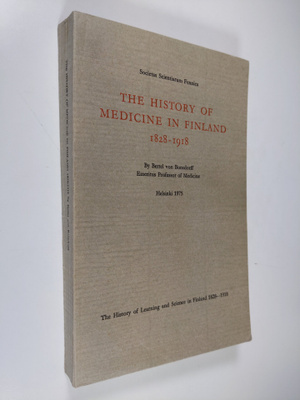 Bertel von Bonsdorff : The history of medicine in Finland...