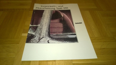Esite Saab 99/90/900/9000 sisätilan/moottorin lämmitys, -89