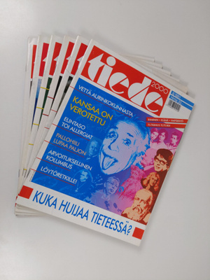Tiede 2000 vuosikerta 1991 (puuttuu 1/91 & 7/91)