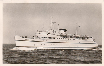 LAIVAKORTTI - M/S DEUTSCHLAND