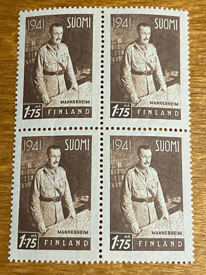 SOTAMARSALKKA C.G.E. MANNERHEIM 1,75MK W2 19mm NELIÖ**