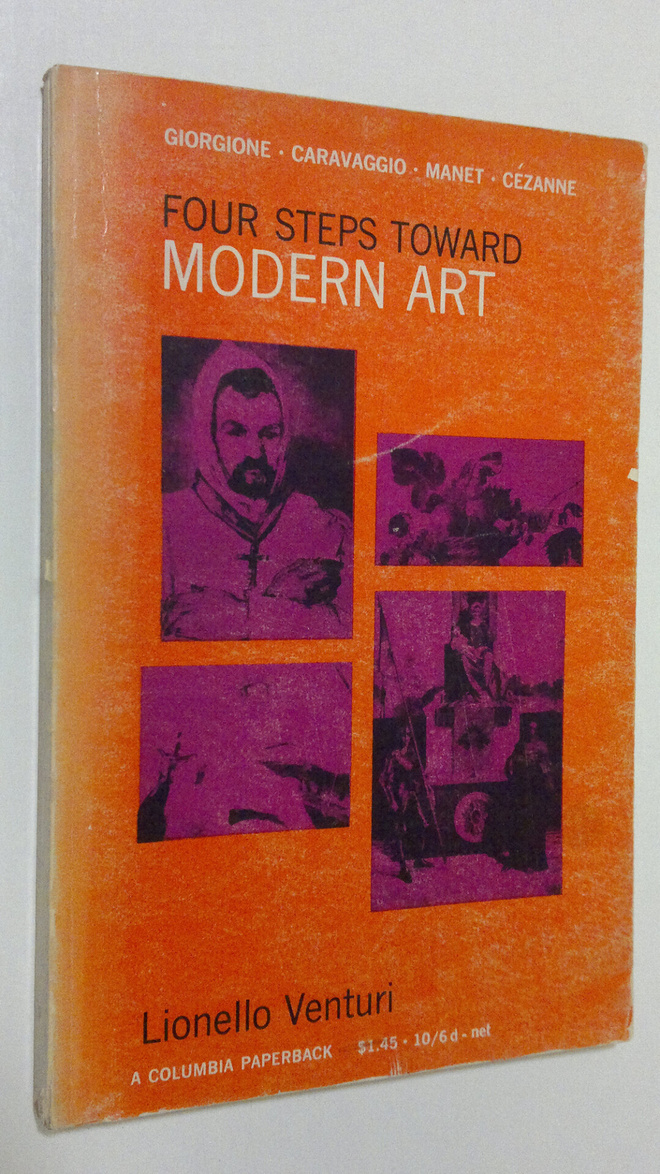 Lionello Venturi : Four steps toward modern art