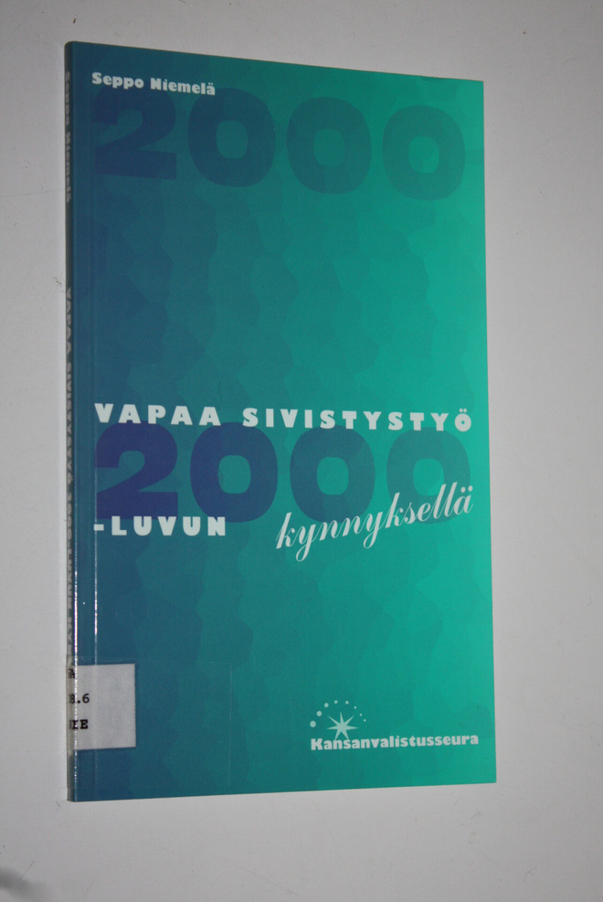 Seppo Niemelä : Vapaa sivistystyö 2000-luvun kynnyksellä