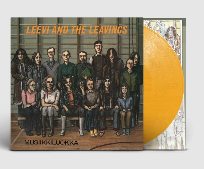 Leevi and the Leavings: Musiikkiluokka - LP, oranssi, uusi