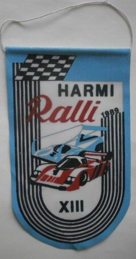 XIII HARMI-ralli 1989, siisti viiri