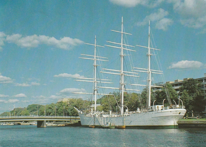 LAIVAKORTTI - PURJELAIVA SUOMEN JOUTSEN - 6
