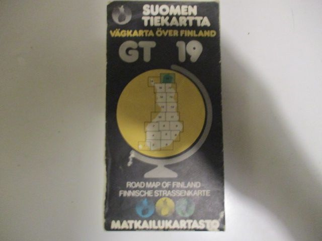 SUOMEN TIEKARTTA GT 19