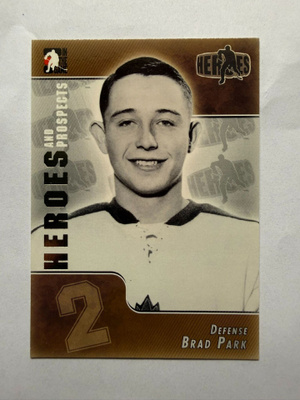 2004-05 ITG Heroes and Prospects #170 Brad Park