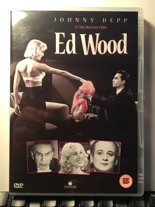 ED WOOD, DVD, Burton, Depp, Parker, Murray