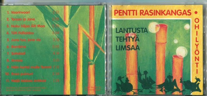 PENTTI RASINKANGAS & OHILYÖNTI . CD-LEVY LANTUSTA TEHTYÄ LIM