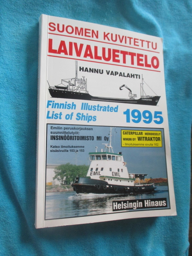 SUOMEN KUVITETTU LAIVALUETTELO 1995