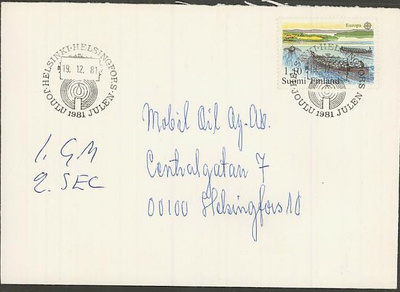 1981 joulu erikoisleima