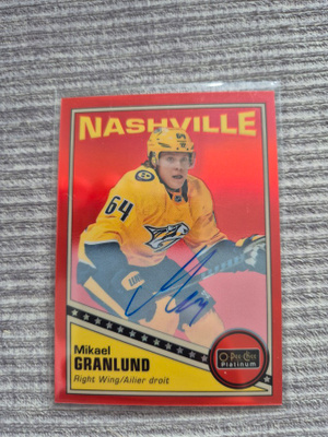 Mikael Granlund - OPC Platinum 2019-20 - Red Rainbow