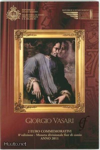 ** SAN MARINO 2€ 2011 Vasari kansiossa **