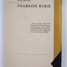 Erkki Mutru : Faaraon kirje : romaani - pikkukuva 2