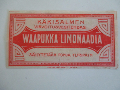 KÄKISALMEN VIRVOITUSJUOM. VAAPUKKA LIMONAADIA (W-S2)