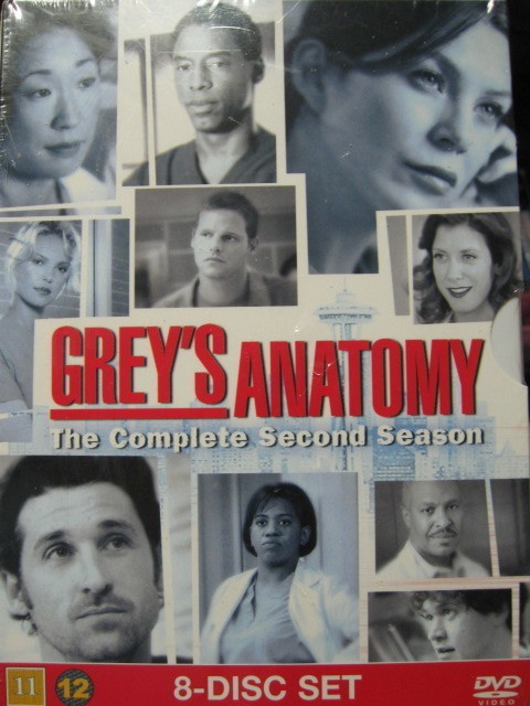 GREY`S ANATOMY/  - THE COMPLETE SECOND SEASON DVD