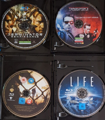 Blu-ray elokuvat (vain levyt !!!)