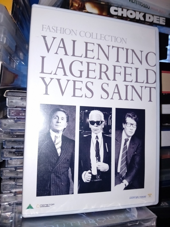 3dvd VALENTINO LAGERFELD YVES SAINT ( SIS POSTIKULU )