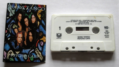 BANG TANGO Psycho Cafe 1989 C-KASETTI